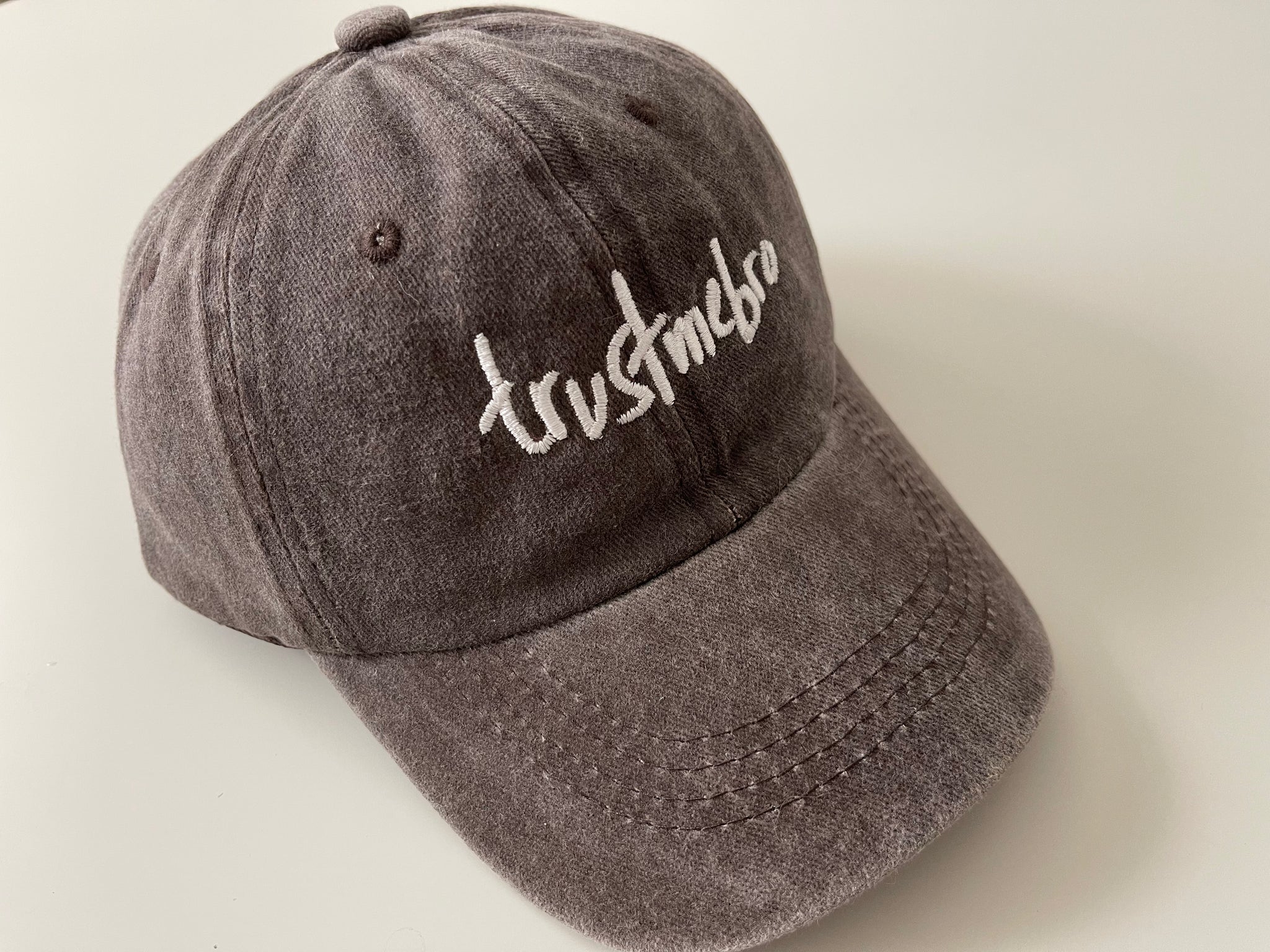 Washed Cotton Cap - Trust Me Bro