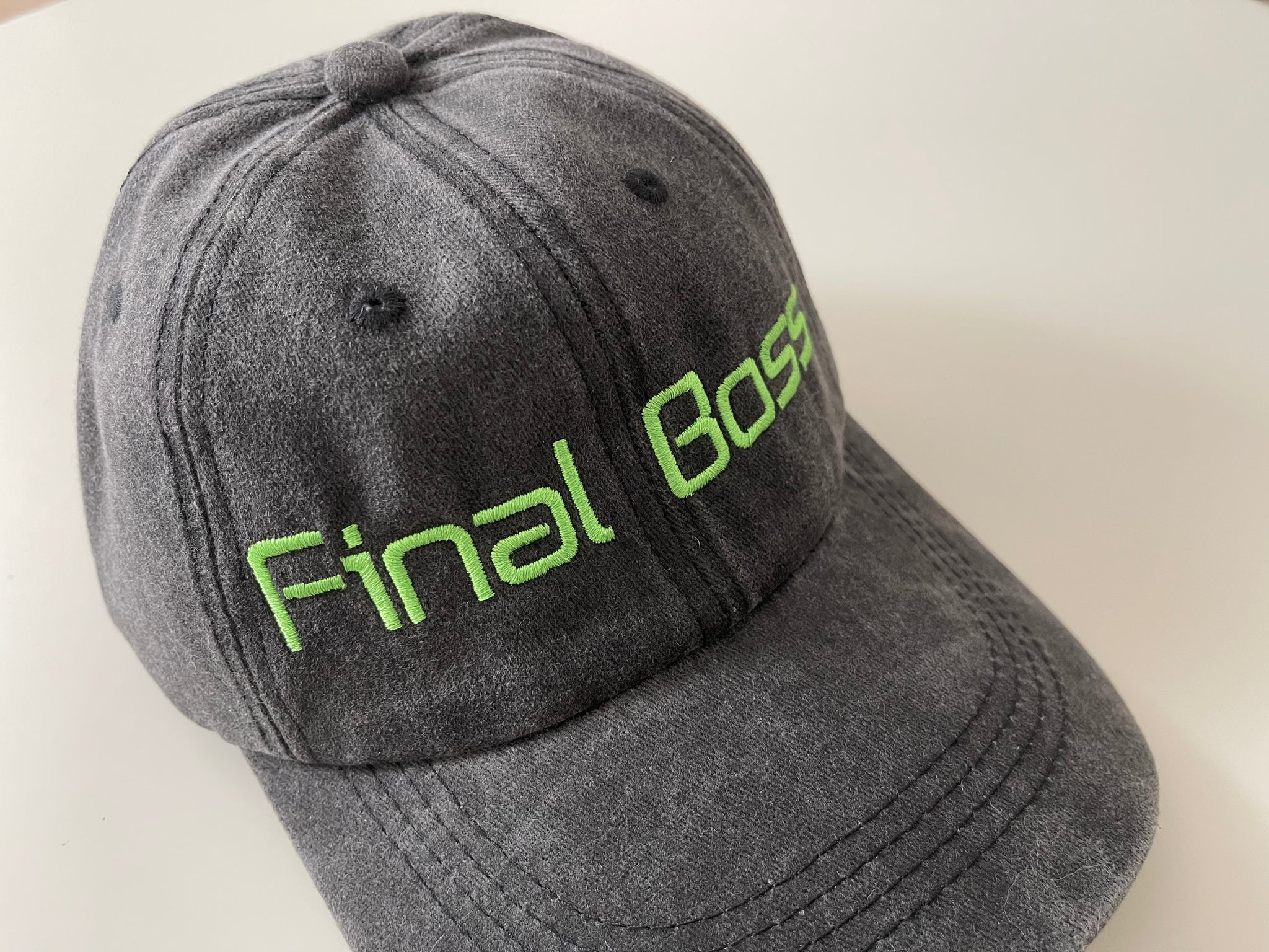 Washed Cotton Cap - Final Boss