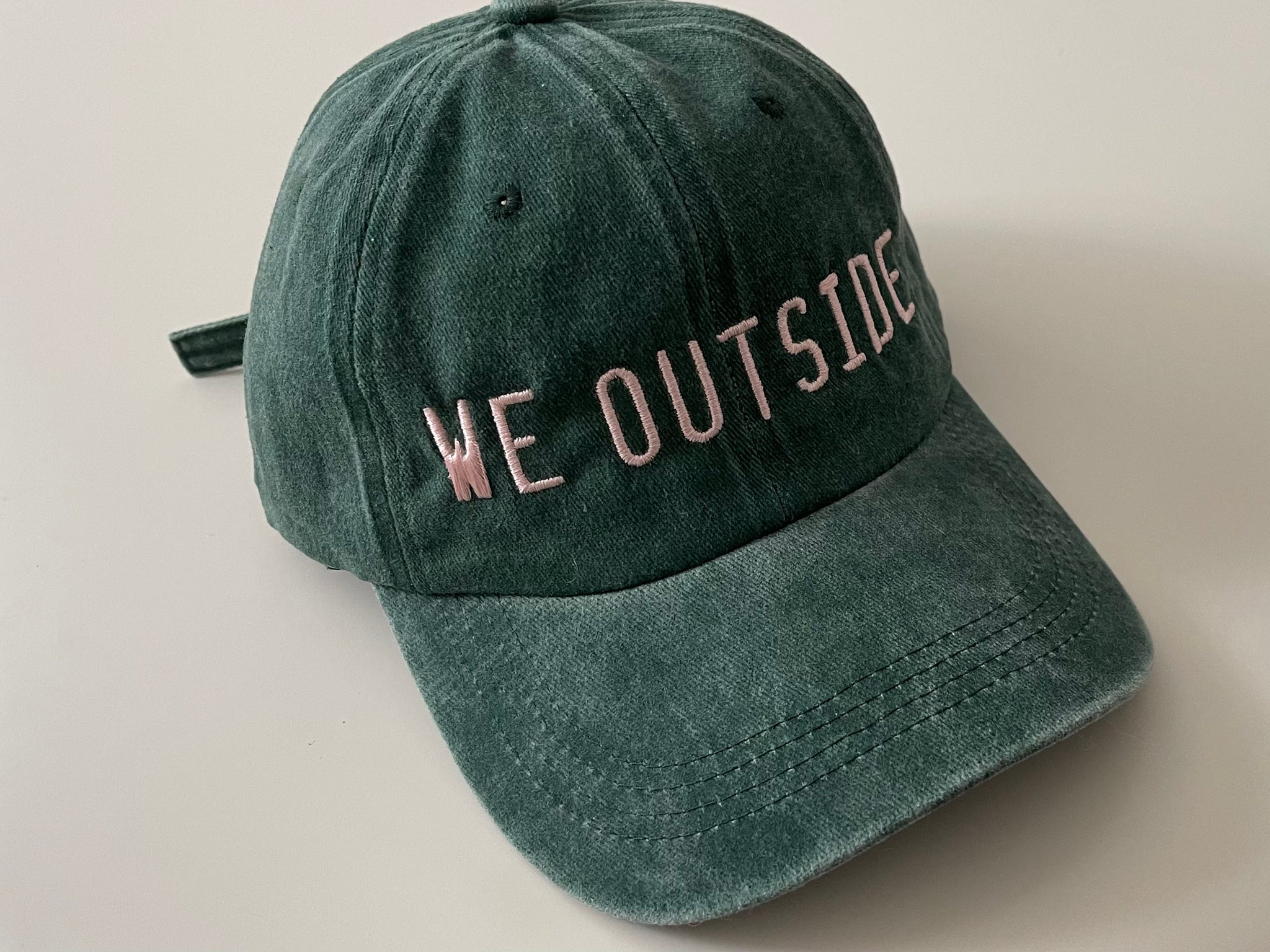 Washed Cotton Cap - We Outside