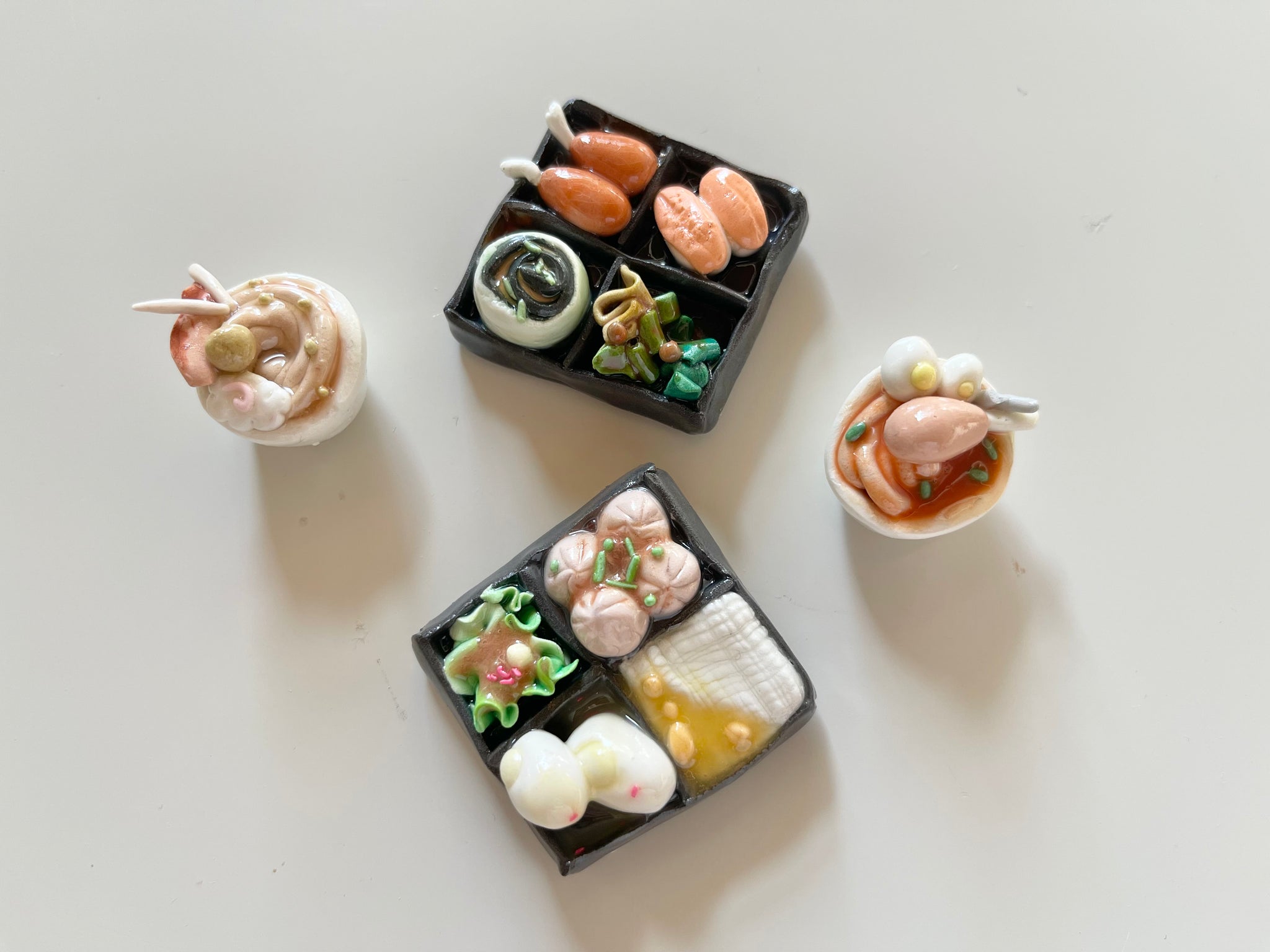 Dinner For Two - Miniature Air Dry Clay Set