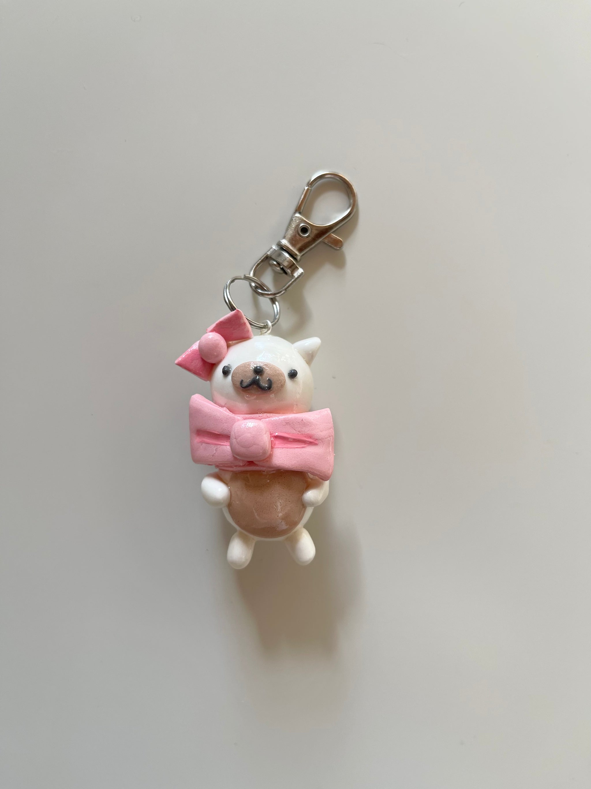 Frankie The Feline - Coquette Keychain