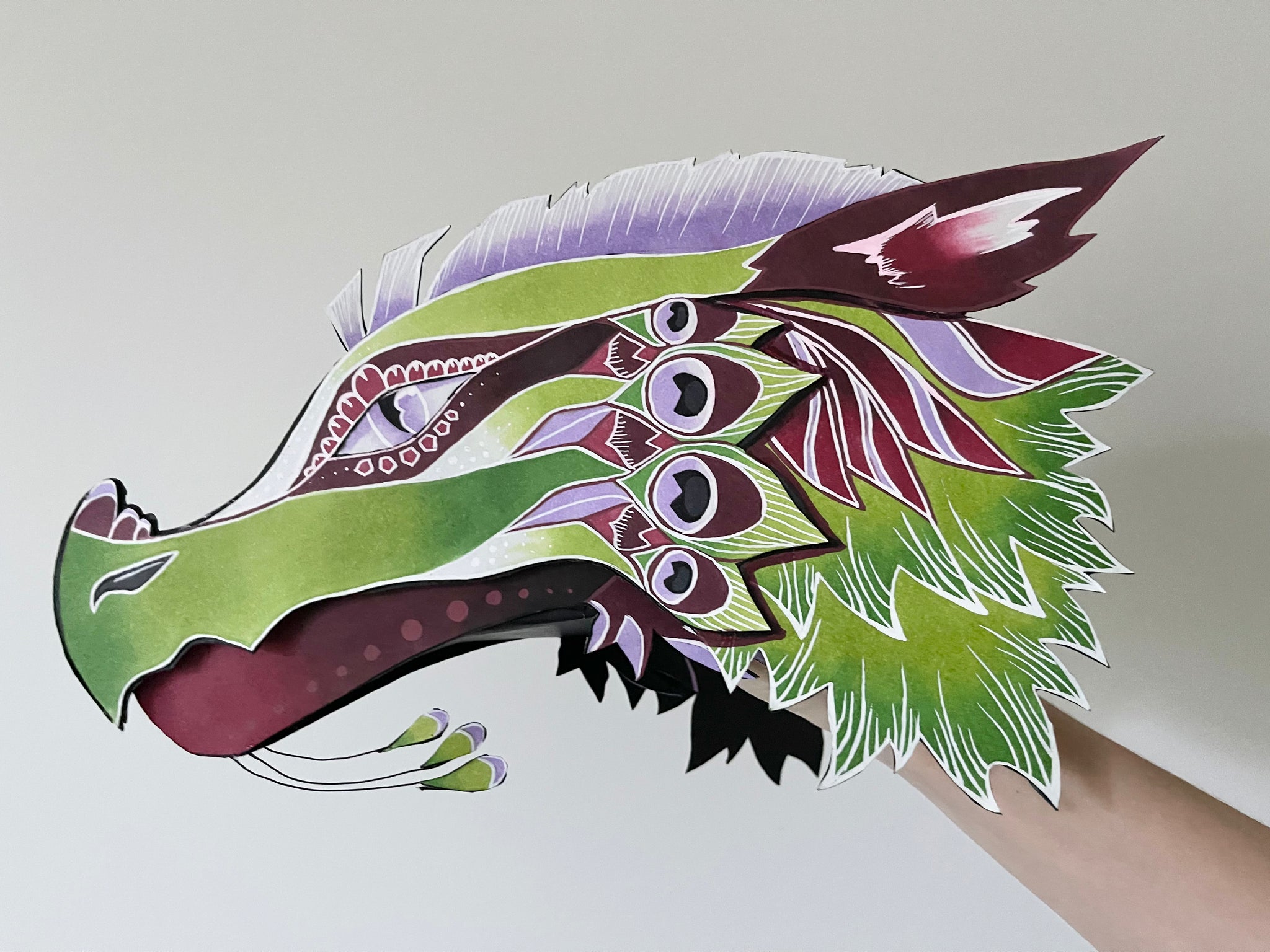 Dragon Puppet - Zephyr