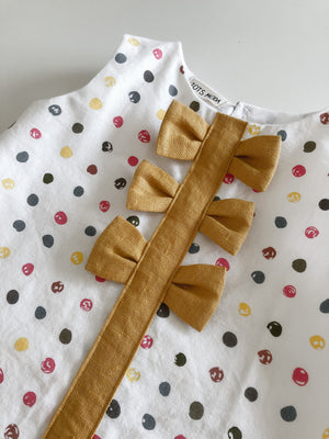 Polka Dot Party Dress - 3T - ready to ship