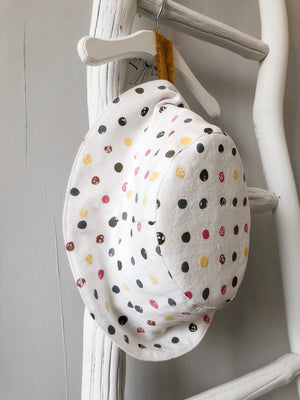 Polka Dot Bucket Hat - 3T-5T - ready to ship