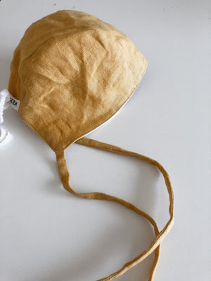 Reversible Baby Bonnet - 3-6 months - ready to ship