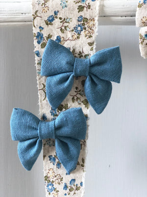 Pigtail Hair Bow Set