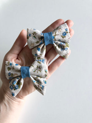 Pigtail Hair Bow Set