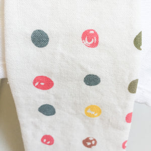 White Bunny Bonnet - Polka Dot