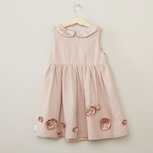 Dusty Rose Linen Dress