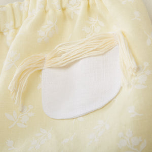 Pale Yellow Linen Bloomers - 2T ready to ship